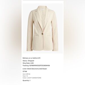 JCrew suit seperates